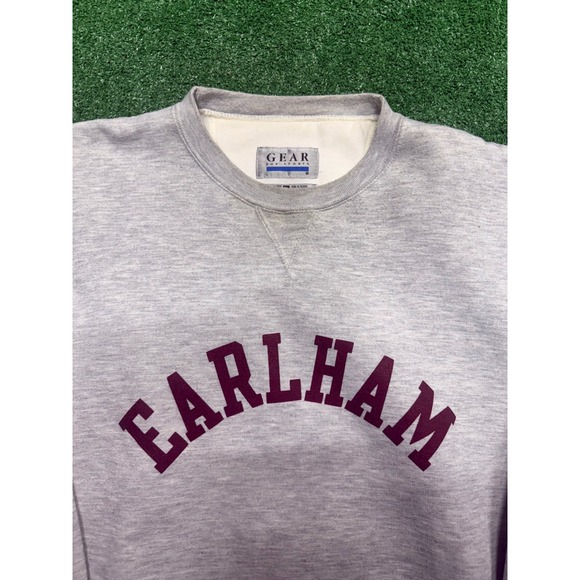 Vintage 90s Gear for sport Size Xl Earlham College essential sweatshirt Crewneck - Picture 2 of 6